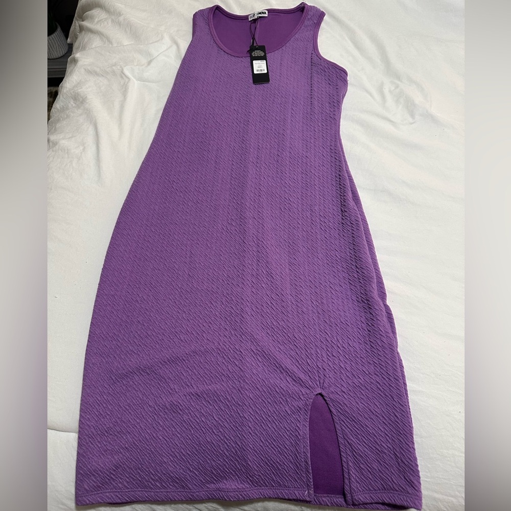 Fashion Nova Ava Mini Dress - Lavender - Picture 4 of 6